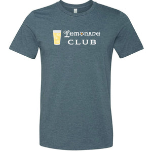 Arkenholdt Lemonade Club Unisex Premium Tee - Heather Slate / XS