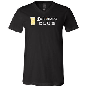 Arkenholdt Lemonade Club Unisex Premium V-Neck Tee - Black / S