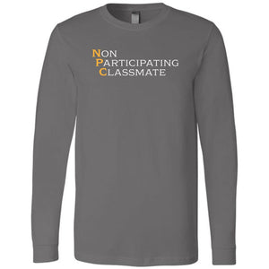 Arkenholdt NPC Unisex Premium Long Sleeve Tee - Asphalt / S