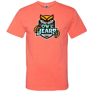 Arkenholdt Owlbears Team Logo Unisex Classic Tee - Retro Heather Coral / S