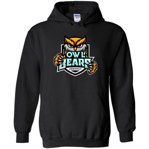 Arkenholdt Owlbears Team Logo Unisex Pullover Hoodie - Black / S
