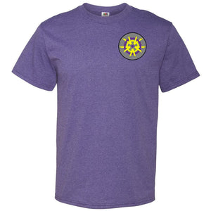 Arkenholdt Vers Netiaj Unisex Classic Tee - Retro Heather Purple / S