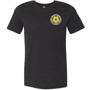 Arkenholdt Vers Netiaj Unisex Premium Tee - Black Heather / XS