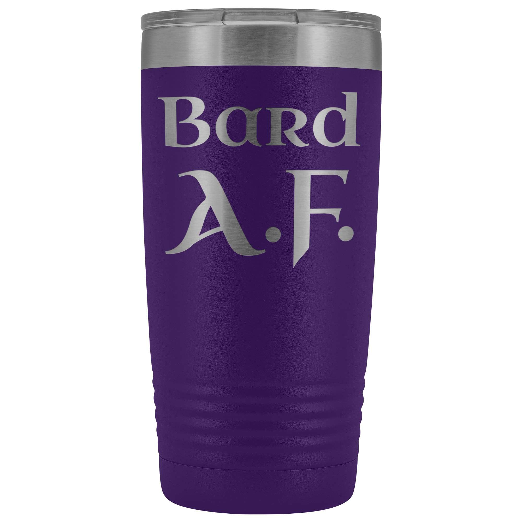 Bard A.F. 20oz Vaccum Tumbler - Purple - Tumblers