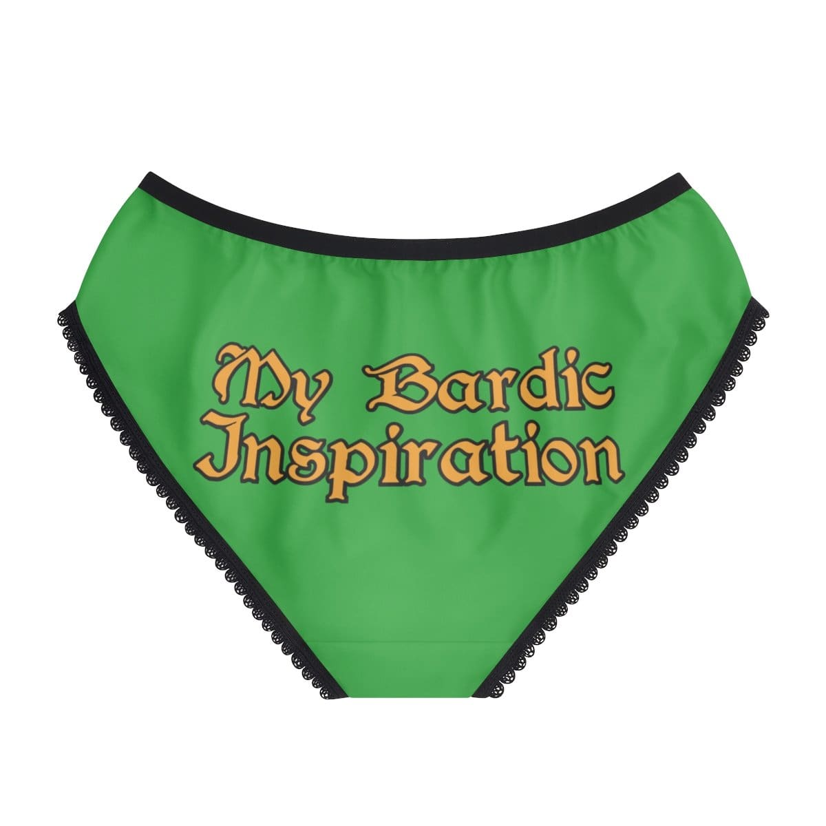 Bardic Inspiration - Green Womens Briefs - All Over Prints