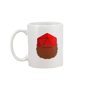 Beard 20 D20 11oz Coffee Mug - SoMattyGameZ