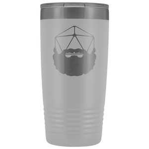 Beard 20 D20 20oz Vacuum Tumbler - White - Tumblers