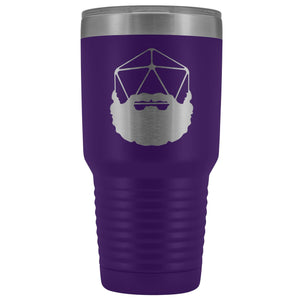 Beard 20 D20 30oz Vacuum Tumbler - Purple - Tumblers