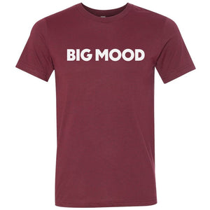 Big Mood TS Unisex Premium Tee - Heather Cardinal / XS