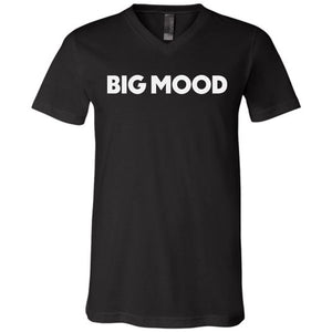 Big Mood TS Unisex Premium V-Neck Tee - Black / S