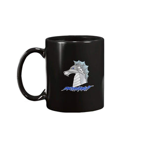 BROhamut Platinum Dragon 11oz Mug - Black / 11OZ - SoMattyGameZ