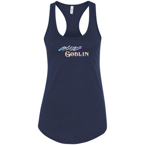 Chaos Goblin TS Womens Premium Racerback Tank - Midnight Navy / S