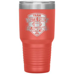 Chatty Fam Brute Force Glompling 30oz Vacuum Tumbler - Coral - Tumblers