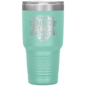 Chatty Fam Brute Force Glompling 30oz Vacuum Tumbler - Teal - Tumblers