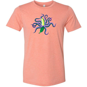 Chatty Fam Eldritch Banana: Parker’s Gift Unisex Premium Tee - Heather Sunset / XS