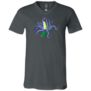 Chatty Fam Eldritch Banana: Parker’s Gift Unisex Premium V-Neck Tee - Asphalt / S
