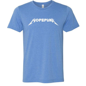 Chatty Fam Hopepunk Rawk Unisex Premium Tee - Heather Columbia Blue / S