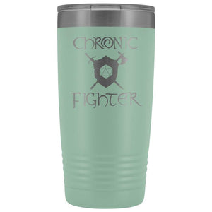 Chronic Fighter D20 Dice 20oz Vacuum Tumbler - Tumblers