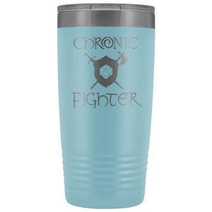 Chronic Fighter D20 Dice 20oz Vacuum Tumbler - Tumblers