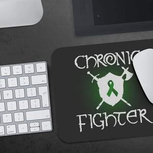 Chronic Fighter White Arms TBI Ribbon Mousepad - Mousepads