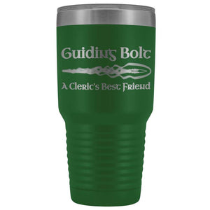 Cleric Guiding Bolt 30oz Vacuum Tumbler - Green - Tumblers
