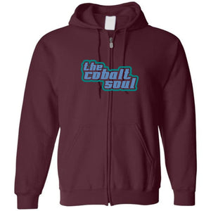 Cobalt Soul V3 Unisex Zip Hoodie - Maroon / S