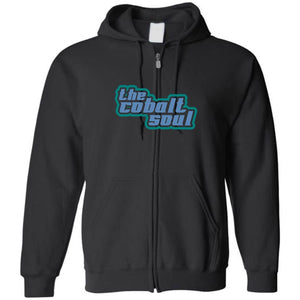 Cobalt Soul V3 Unisex Zip Hoodie - Black / S