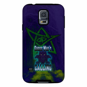 Cthulhu - Guess Who’s Calling Phone Case - Tough - Samsung Galaxy S5 - SoMattyGameZ