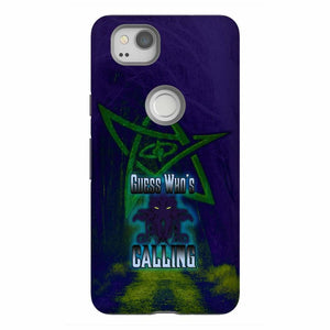 Cthulhu - Guess Who’s Calling Phone Case - Tough - Google Pixel 2 - SoMattyGameZ