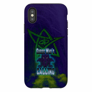 Cthulhu - Guess Who’s Calling Phone Case - Tough - iPhone X - SoMattyGameZ