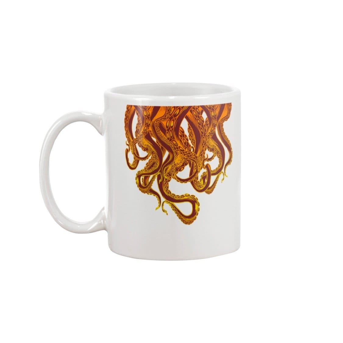 Cthulhu - Tentacles Bloodied 11oz Coffee Mug - White / 11OZ - Mugs