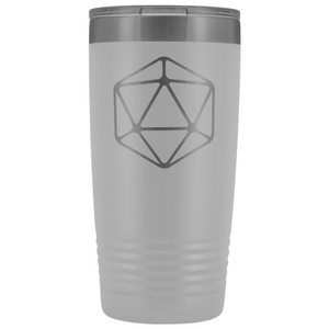 D20 Basic Blank 20oz Vacuum Tumbler - White - Tumblers