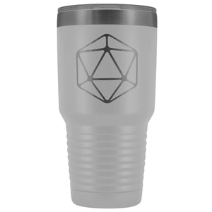 D20 Basic Blank 30oz Vacuum Tumbler - White - Tumblers