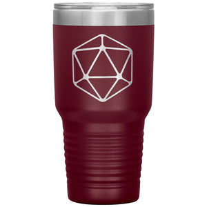 D20 Basic Blank TL 30oz Vacuum Tumbler - Maroon - Tumblers