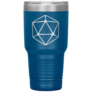 D20 Basic Blank TL 30oz Vacuum Tumbler - Blue - Tumblers