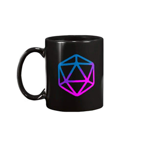 D20 Critical Pride Bi Pride 15oz Coffee Mug - Mugs