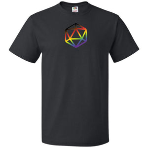 D20 Critical Pride Inclusive Pride Unisex Classic Tee - Black / S