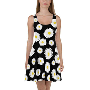 Daisy 20 D20 Basic Black Skater Dress - XS