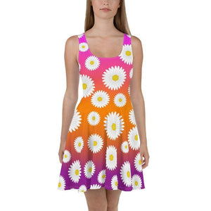 Daisy 20 D20 Sunset Ombre Skater Dress - XS