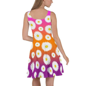 Daisy 20 D20 Sunset Ombre Skater Dress
