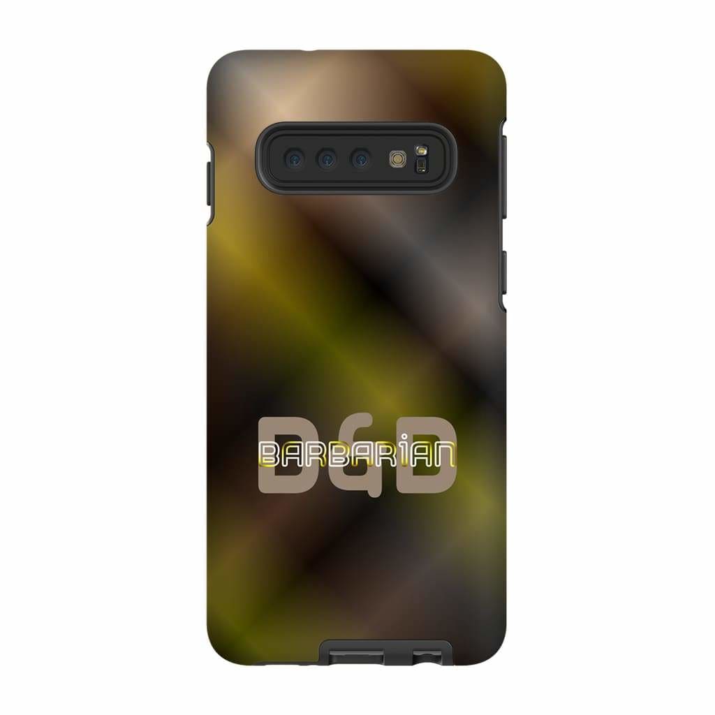 D&D Fusion Barbarian Phone Case - Tough - Samsung Galaxy S10 - SoMattyGameZ