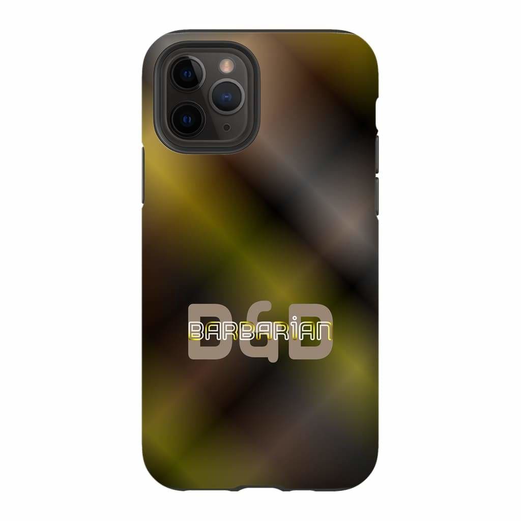 D&D Fusion Barbarian Phone Case - Tough - iPhone 11 Pro - SoMattyGameZ