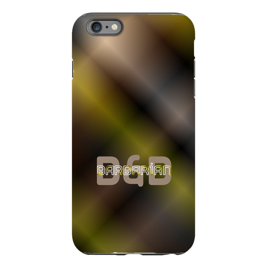 D&D Fusion Barbarian Phone Case - Tough - iPhone 6 Plus - SoMattyGameZ