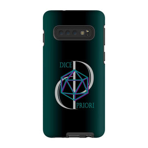Dice Priori D20 Focus Text Logo Phonecase : Toughcase - Samsung Galaxy S10