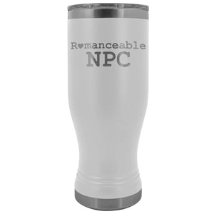 Romanceable NPC 20oz Boho Vacuum Tumbler - White - Tumblers