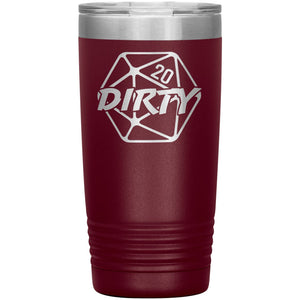 Dirty 20 20oz Vacuum Tumbler - Maroon - Tumblers