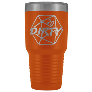 Dirty 20 Redux 30oz Vacuum Tumbler - Orange - Tumblers