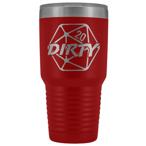 Dirty 20 Redux 30oz Vacuum Tumbler - Red - Tumblers