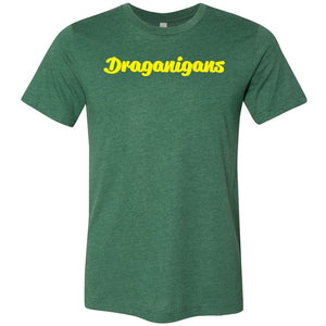 Draganigans Unisex Premium Tee - Heather Grass Green / XS