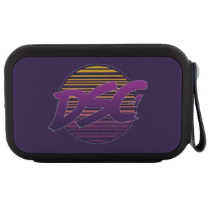 DSC 80s Logo Midnight Blue Bluetooth Speaker - Bluetooth Speaker - Headphones